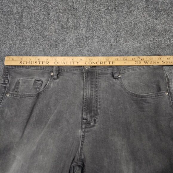 Buffalo David Bitton Jeans 36x34 Black Charcoal Driven-X Basic Straight Stretch - Picture 5 of 7